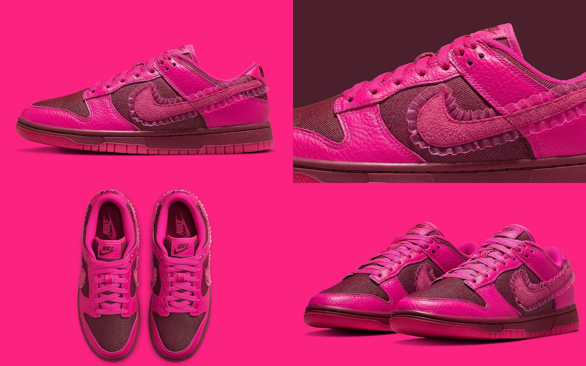 Nike Prime Pink Dunk Lows (Image via Sportskeeda)