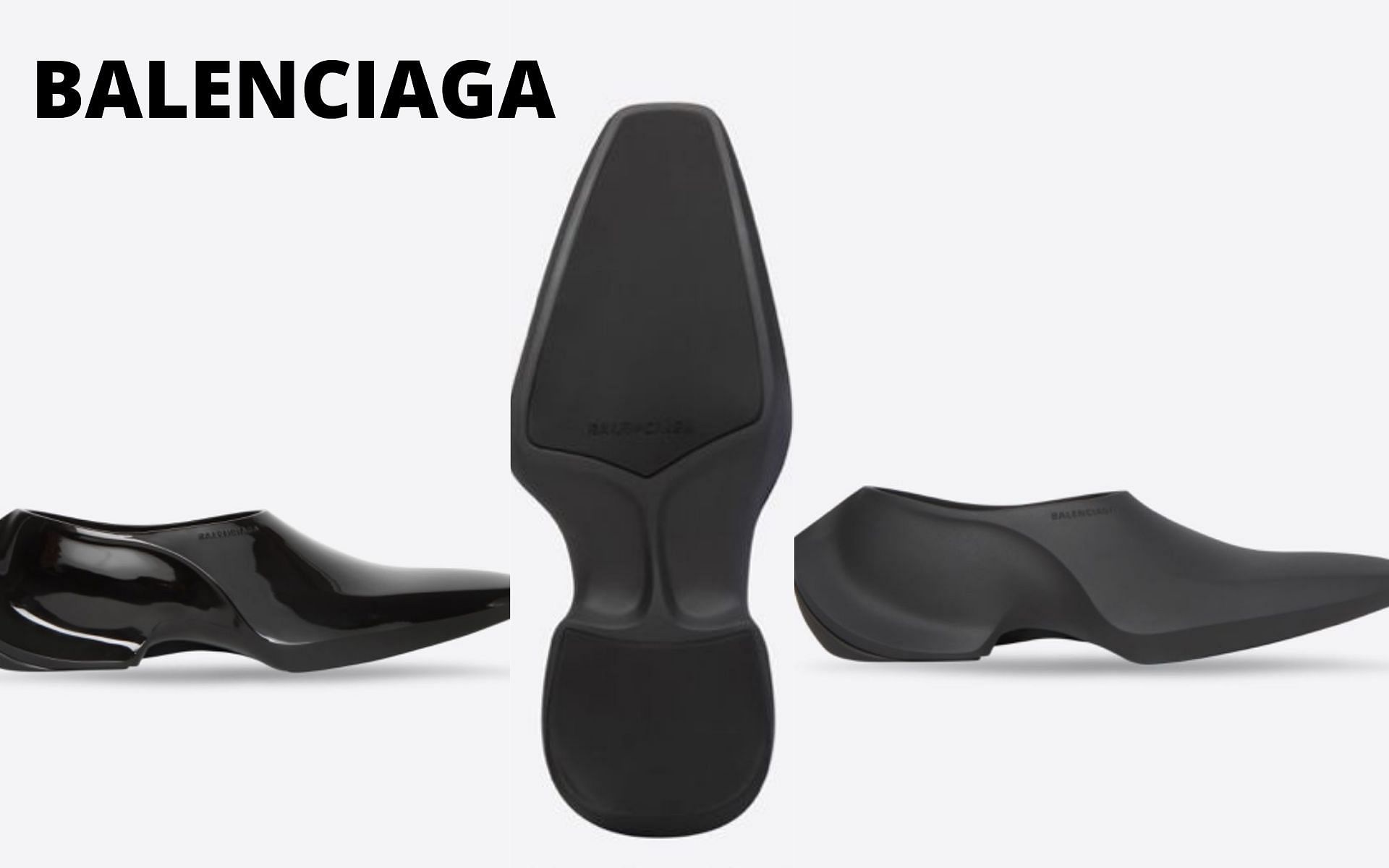 Balenciaga launched its black Space Shoes (Image via Balenciaga)