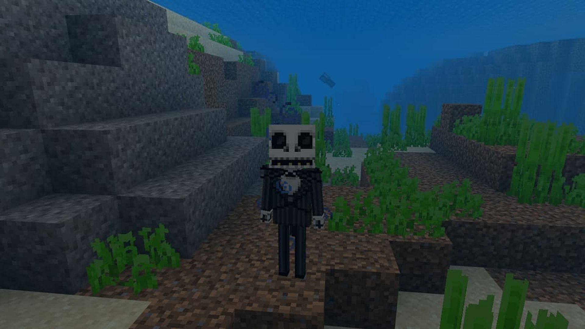 Water Breathing is vital for exploring ocean biomes (Image via Mojang)