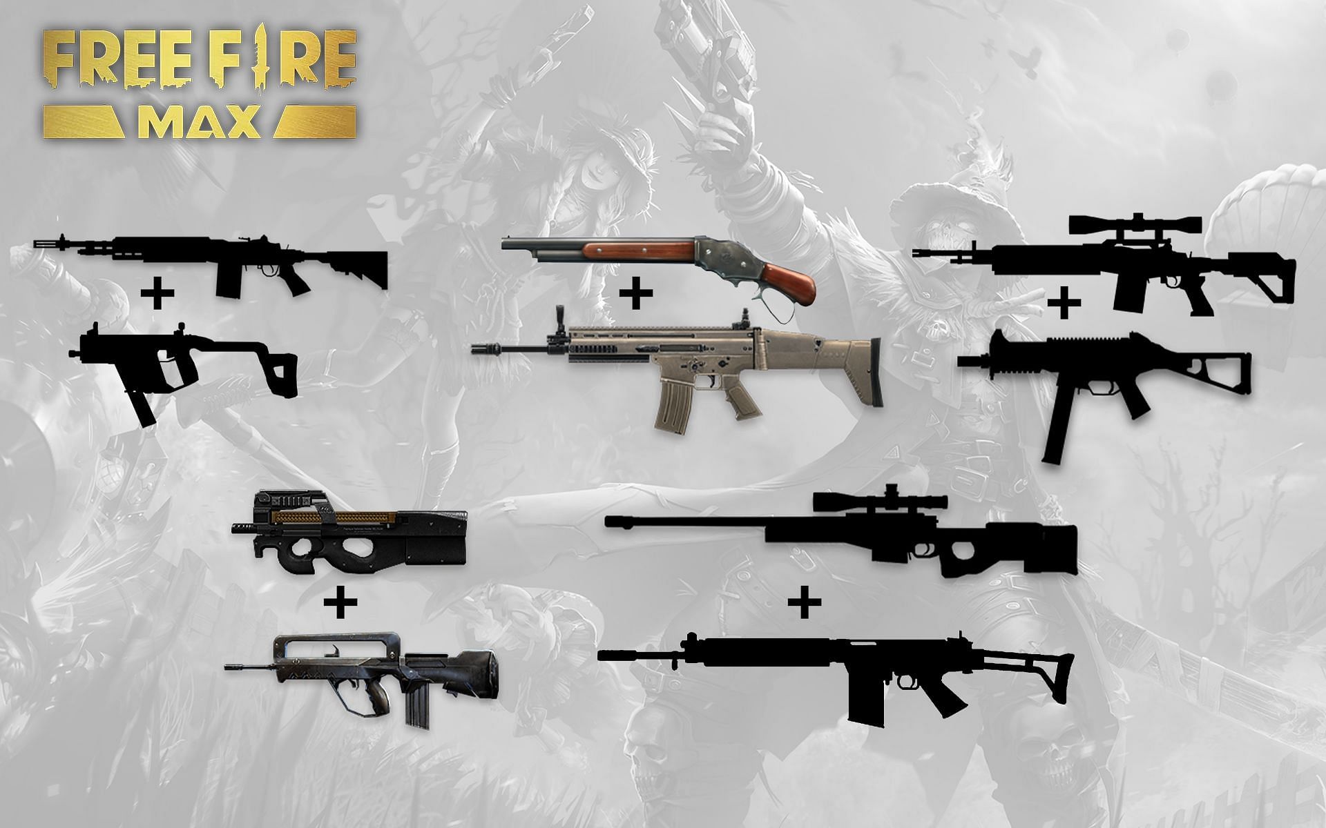 These gun combinations can be game-changers in Free Fire MAX (Image via Sportskeeda)