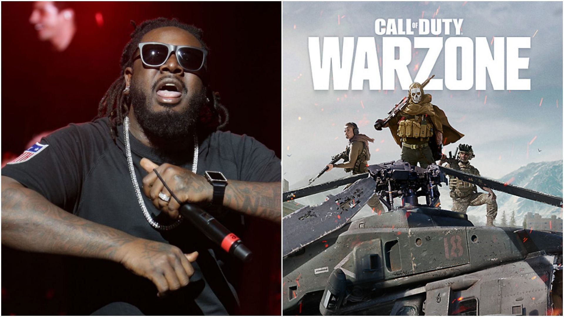 T-Pain doesn&#039;t revive teammates in COD Warzone to teach them a lesson (Image via Sportskeeda)