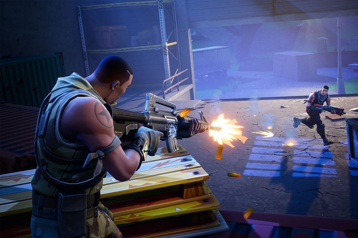 Take aim at where your opponents will be rather than where they are currently (Image via Epic Games)