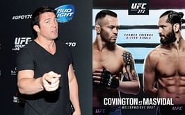 "They do NOT know each other" - Chael Sonnen says Colby Covington and Jorge Masvidal should have "no confidence" going into upcoming UFC 272 bout