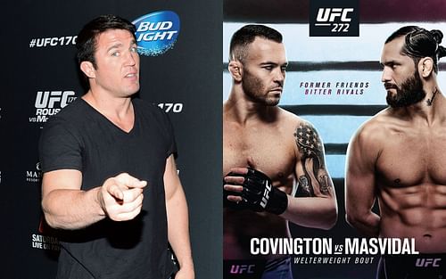 Chael Sonnen (left) and Colby Covington vs Jorge Masvidal [Image credits: @ufc on Instagram]