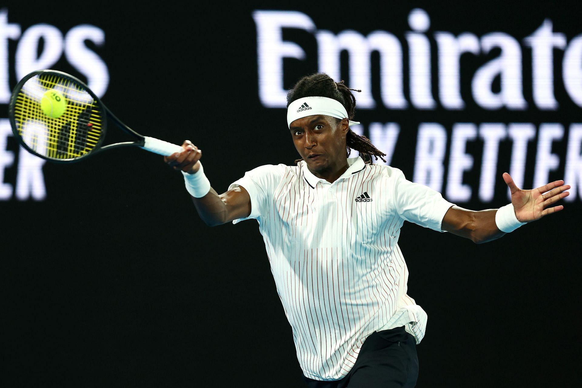 Mikael Ymer at the 2022 Australian Open