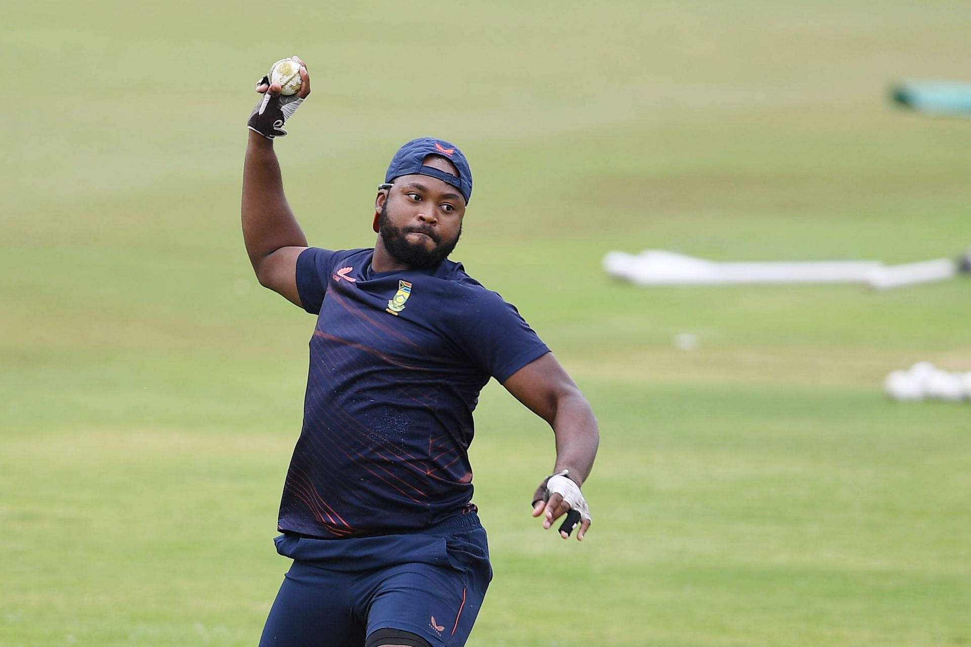 Andile Phehlukwayo represents Dolphins in the CSA T20 Challenge 2022