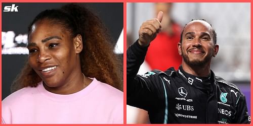 Serena Williams commented on Lewis Hamilton's first social media post in nearly two months