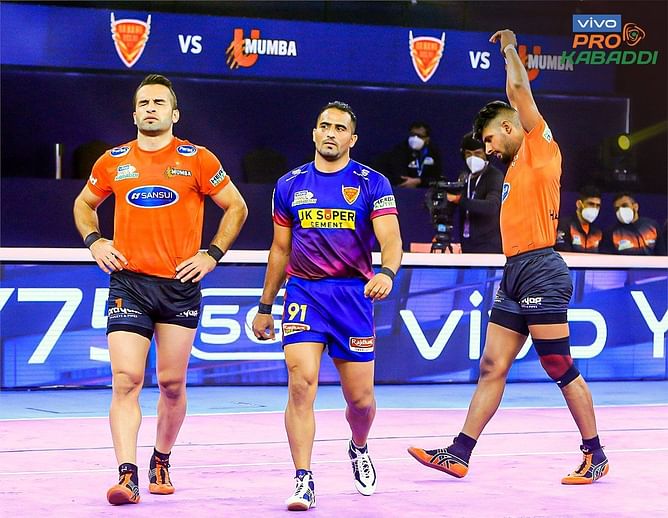 PUN vs MUM Dream11 Kabaddi prediction: Today's PKL match predicted playing 7 for Puneri Paltan vs U Mumba Pro Kabaddi 2022, Match 89