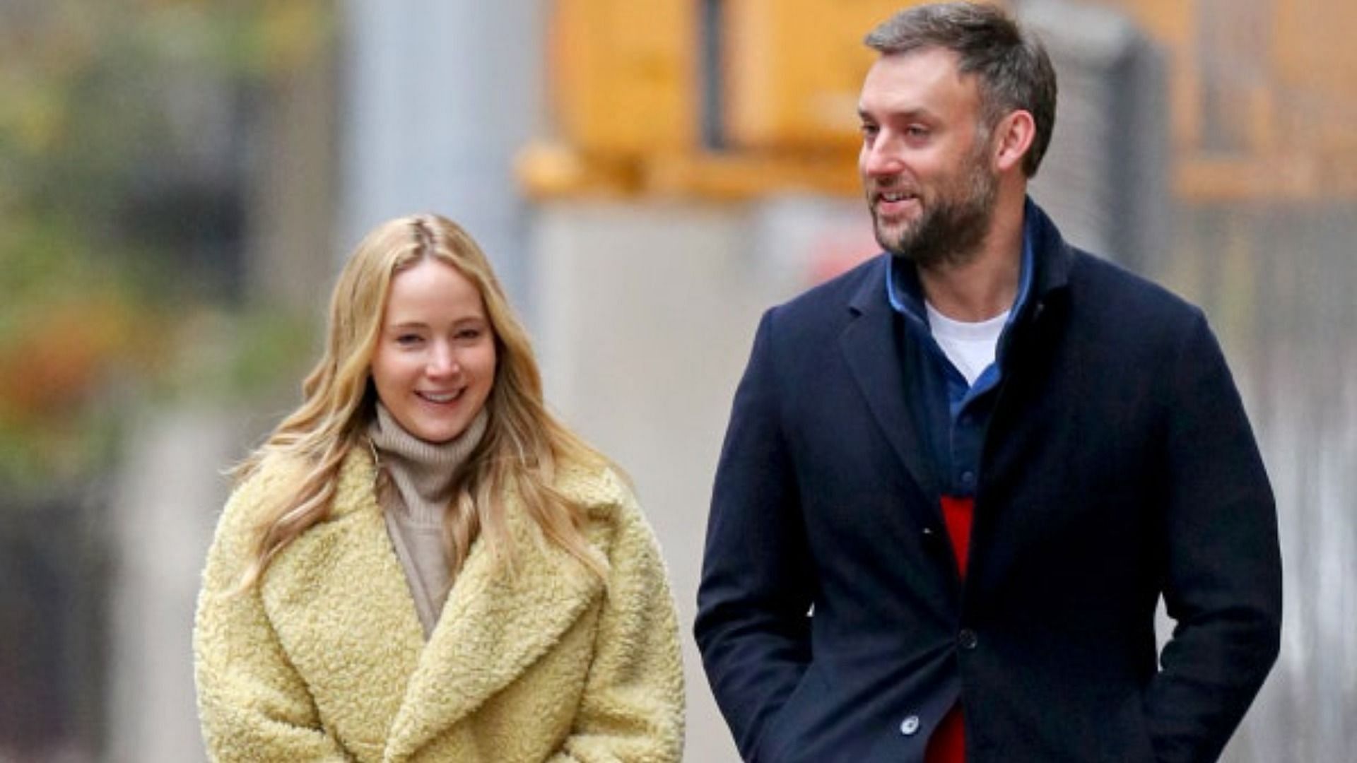 Jennifer Lawrence and Cooke Maroney tied the knot in October 2019, a year after knowing each other (Image via Twitter/ @pinongatp)