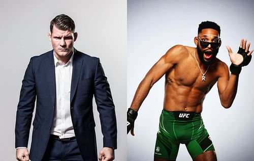 Michael Bisping (left) & Philip Rowe (right) [Image Credits- @phillyfreshufc on Instagram]