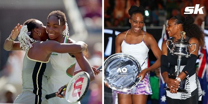 "Even though Serena was younger than me I learned so much from her, I learned courage and heart" - Venus Williams
