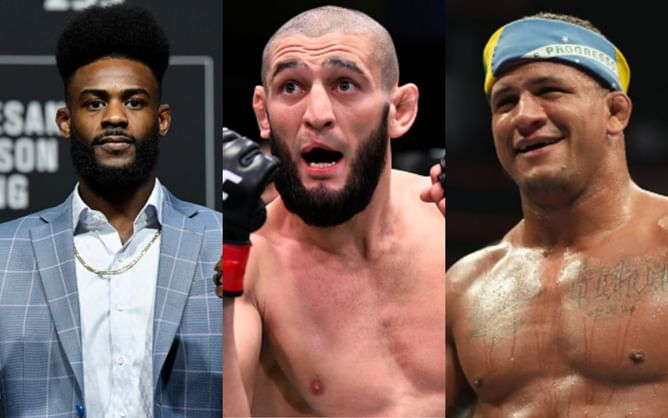 "That's gonna be the difference in this fight" - Aljamain Sterling gives his take on rumored Gilbert Burns vs. Khamzat Chimaev encounter