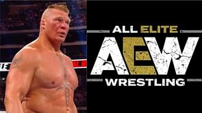 "Him and I would just murder each other" – AEW star on dream match against Brock Lesnar