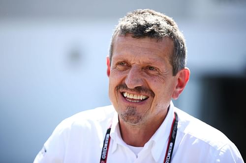 Haas F1 Team Principal Guenther Steiner in the Paddock in Budapest, Hungary. (Photo by Mark Thompson/Getty Images)