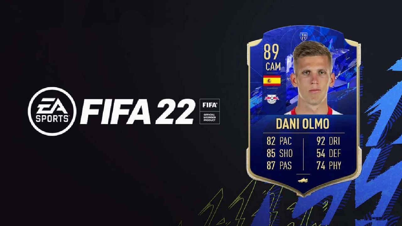 Dani Olmo TOTY Honorable Mention FIFA Ultimate Team (Image via Sportskeeda)