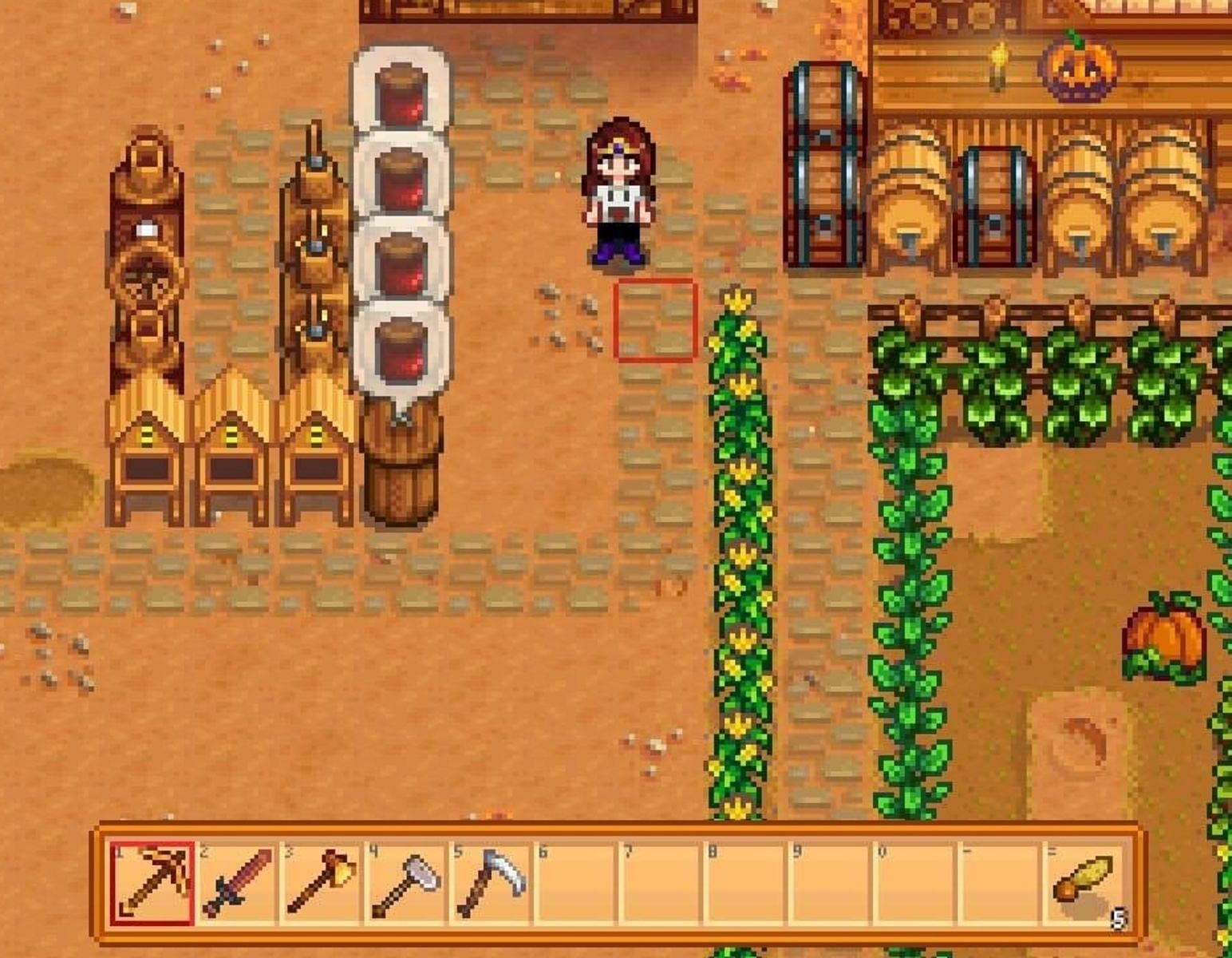 HotbarSwap was inspired by Stardew Valley&#039;s hotbar system (Image via Chucklefish Limited)