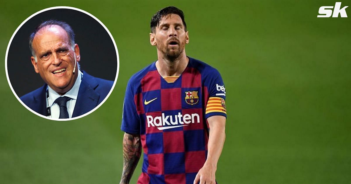 Tebas was defiant over La Liga&#039;s financial situation following Messi&#039;s departure.