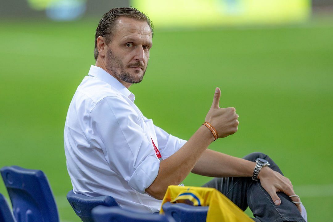 Kerala Blasters head coach Ivan Vukomanovic during a training session (PC: Twitter/KeralaBlastersFC)