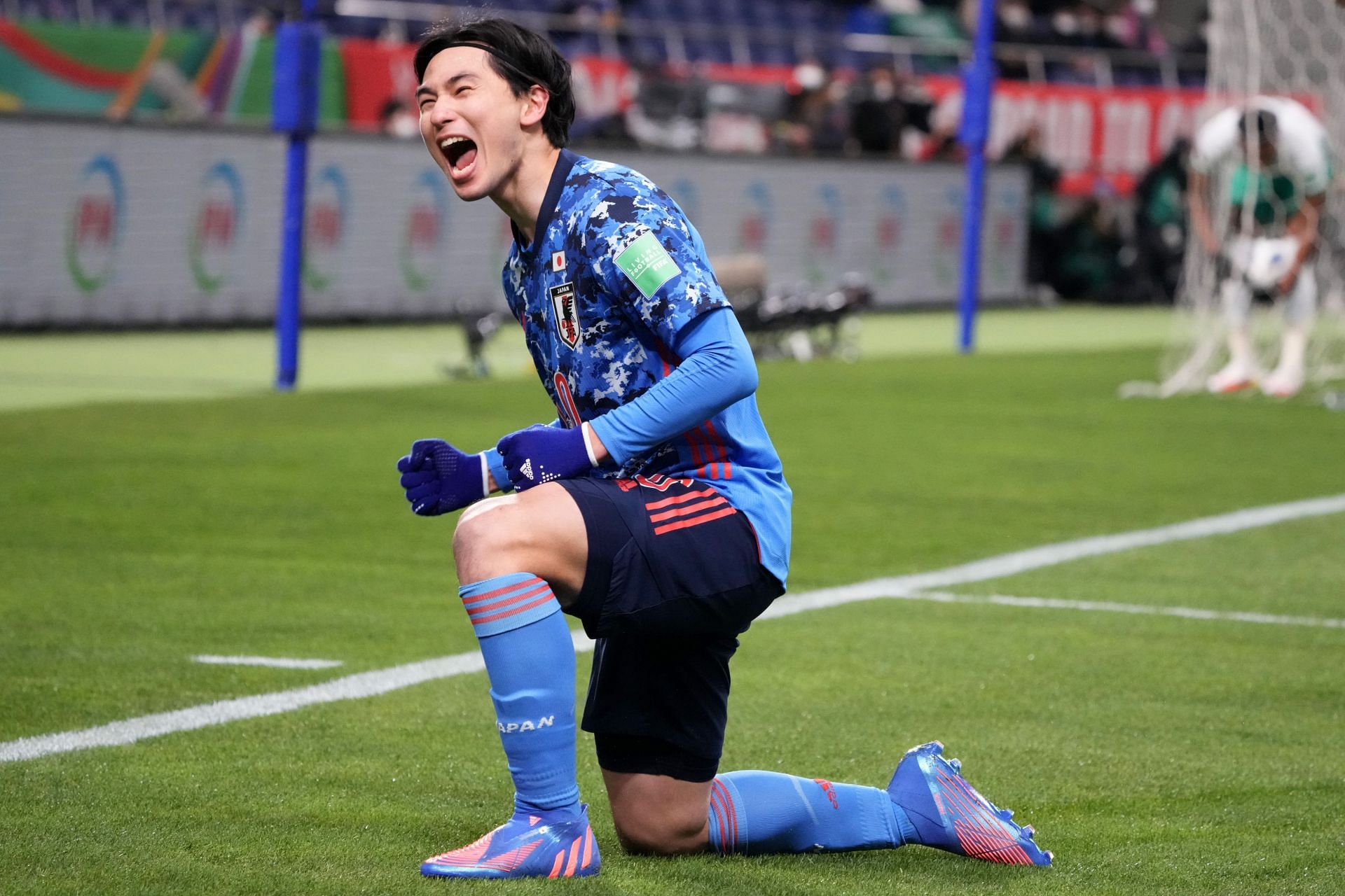 Japan&#039;s superstar Minamino led his team to a victory against Saudi Arabia and will be hoping to bring the form he is in back to Liverpool.