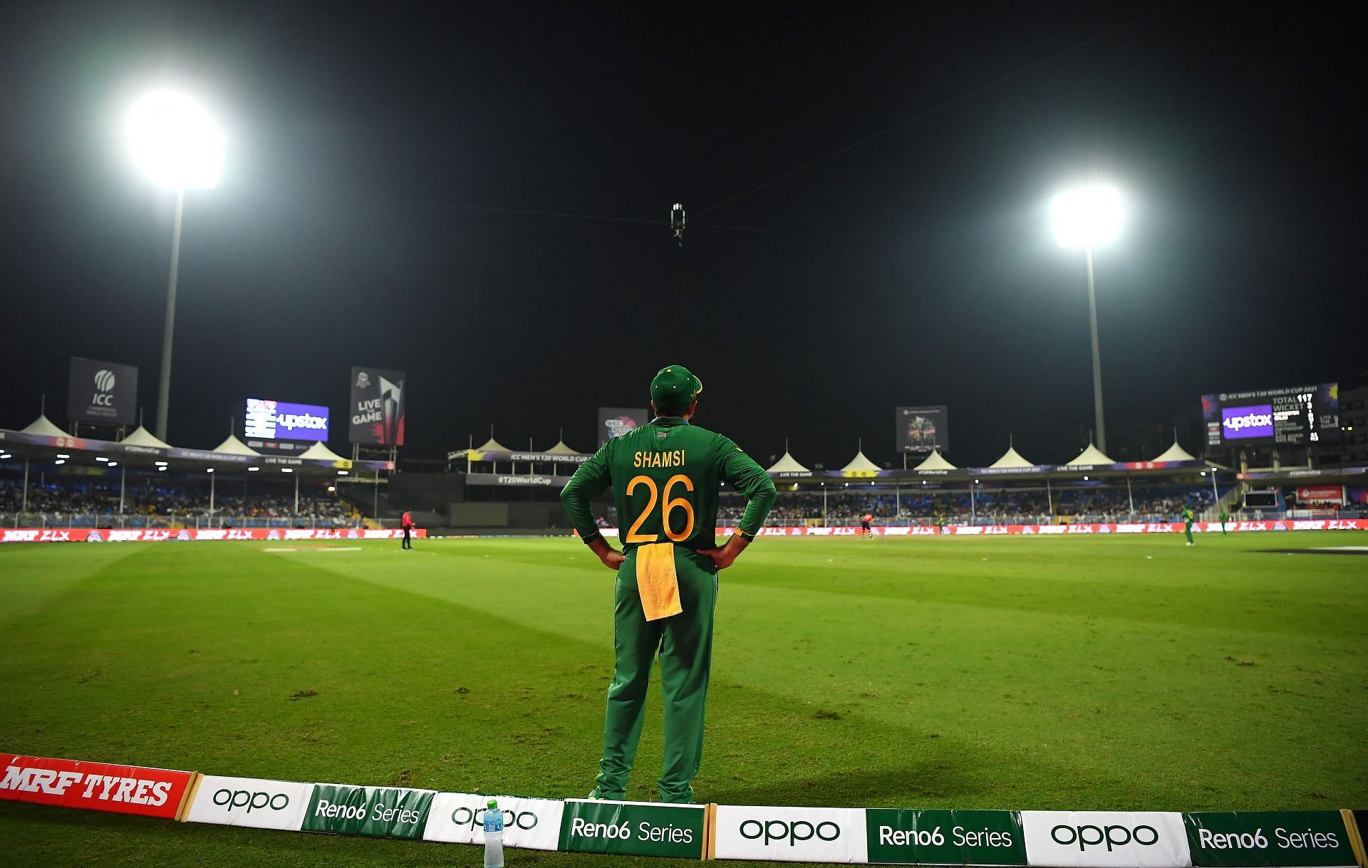 A snap of the Sharjah Cricket Stadium from the 2021 T20 World Cup.