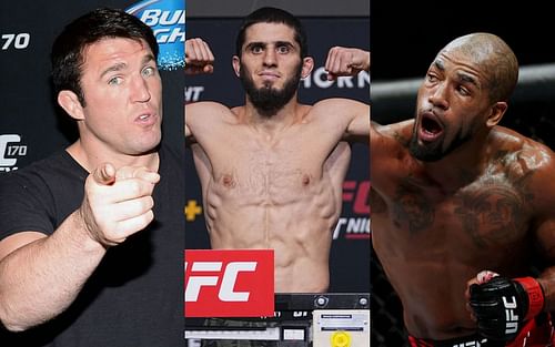 Chael Sonnen, Islam Makhachev, and Bobby Green