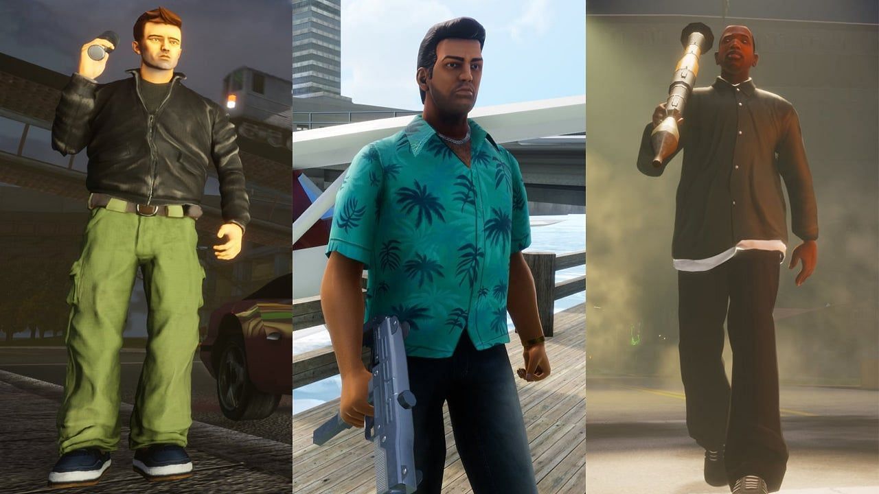 GTA Trilogy is remaster of three beloved games (Image via Rockstar Games)