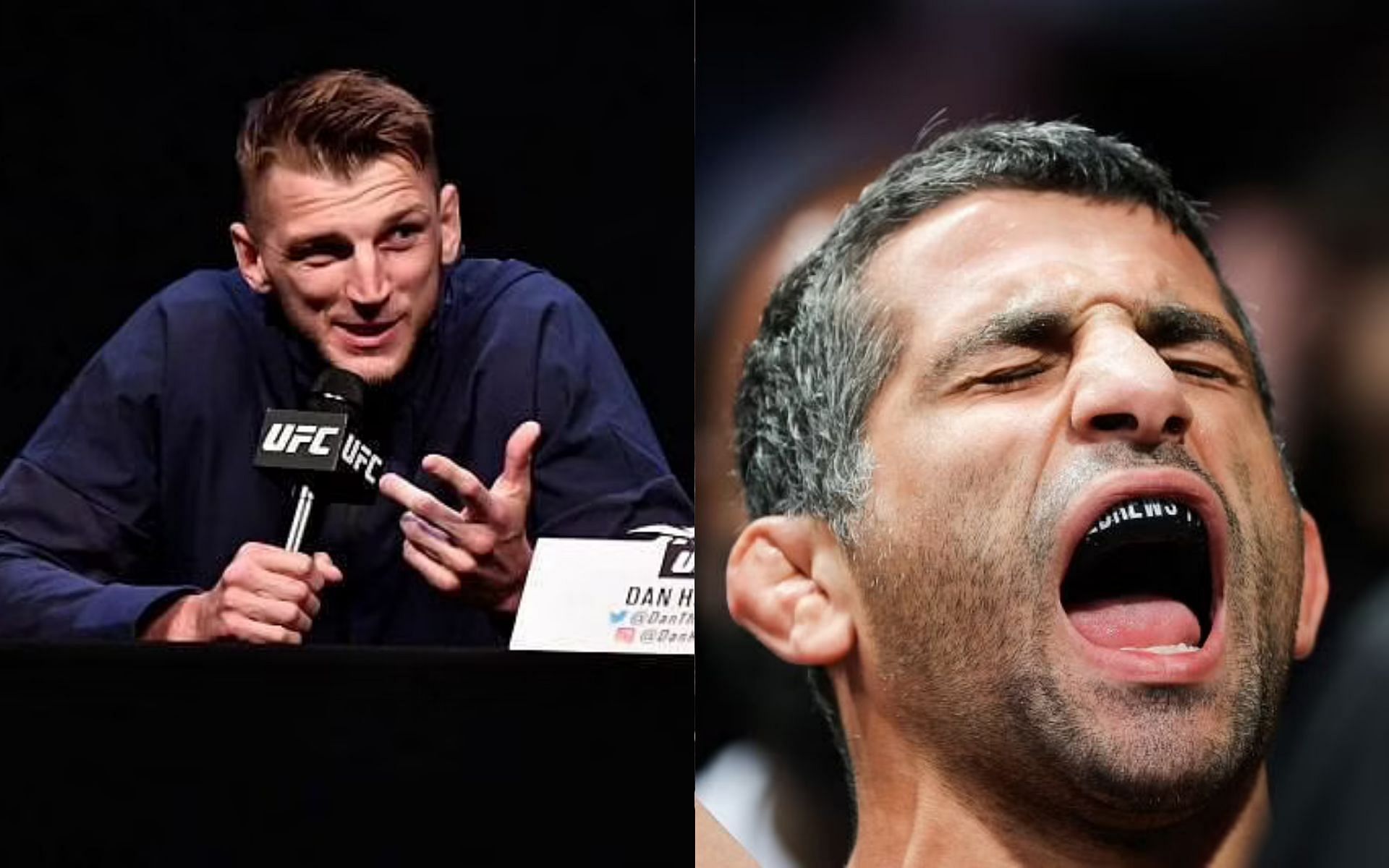 Dan Hooker (left) and Beneil Dariush (right)