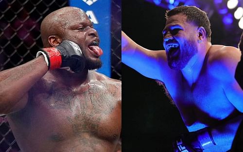 Derrick Lewis (left) and Tai Tuivasa (right)