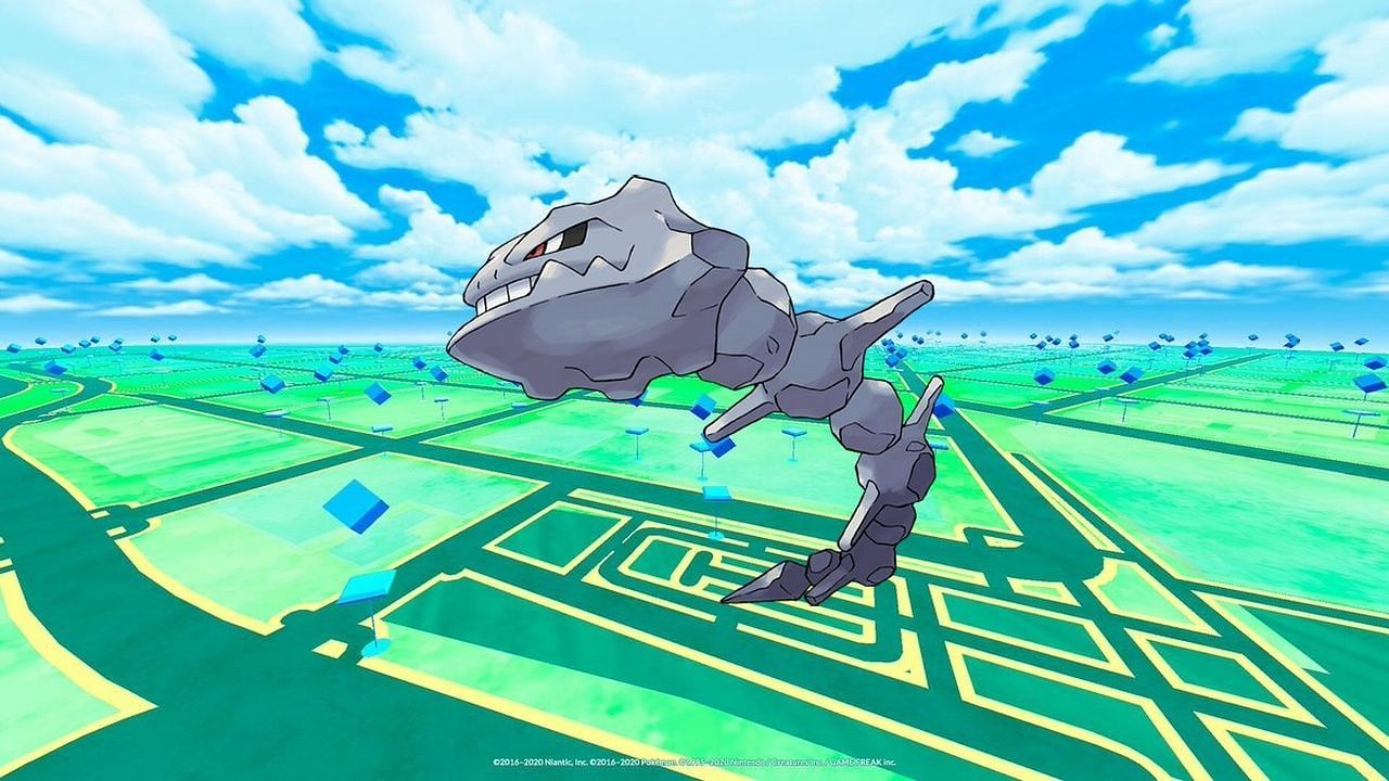 Steelix&#039;s official artwork used throughout the franchise (Image via The Pokemon Company)
