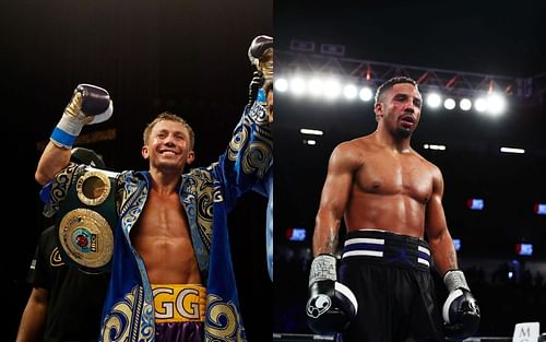 Gennadiy Golovkin (Left) has fired back at Andre Ward (Right)