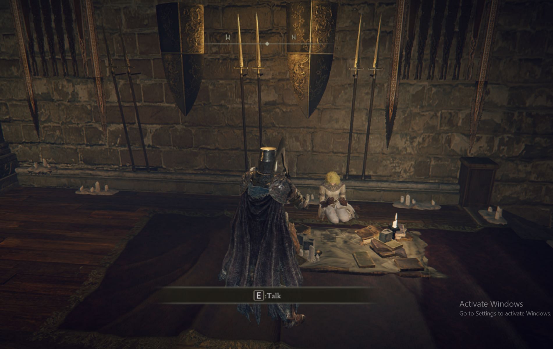 Find Roderika at the Round Table (Image via FromSoftware)