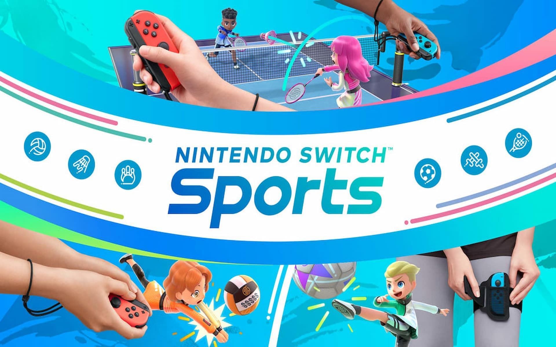 The promotional image for Nintendo Switch Sports (Image via Nintendo)