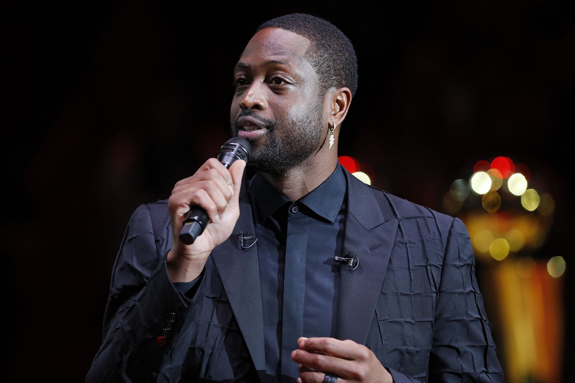 Former Miami Heat player Dwyane Wade