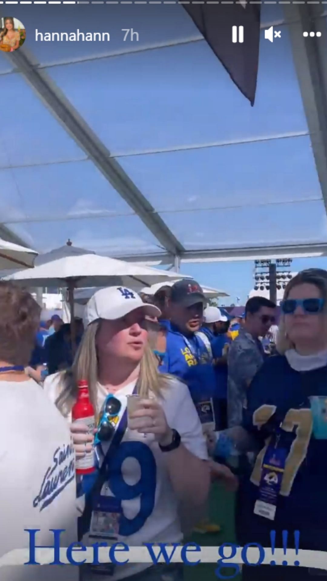 Jake Funk of the Los Angeles Rams is seen before the game against