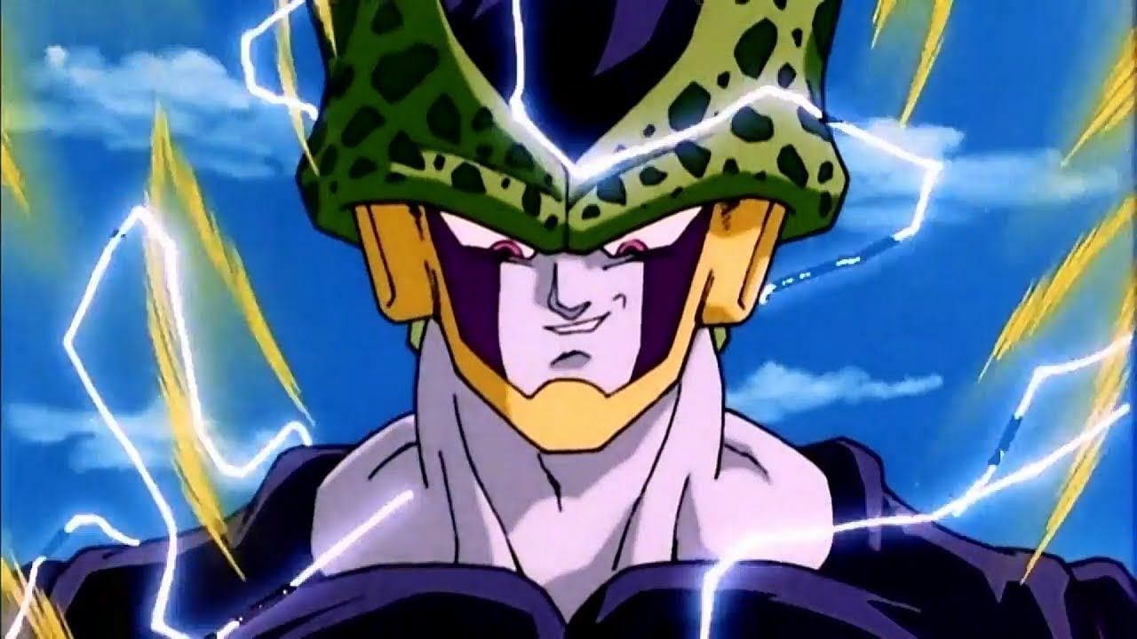 Perfect Cell as seen in the Z anime (Image via Toei Animation)