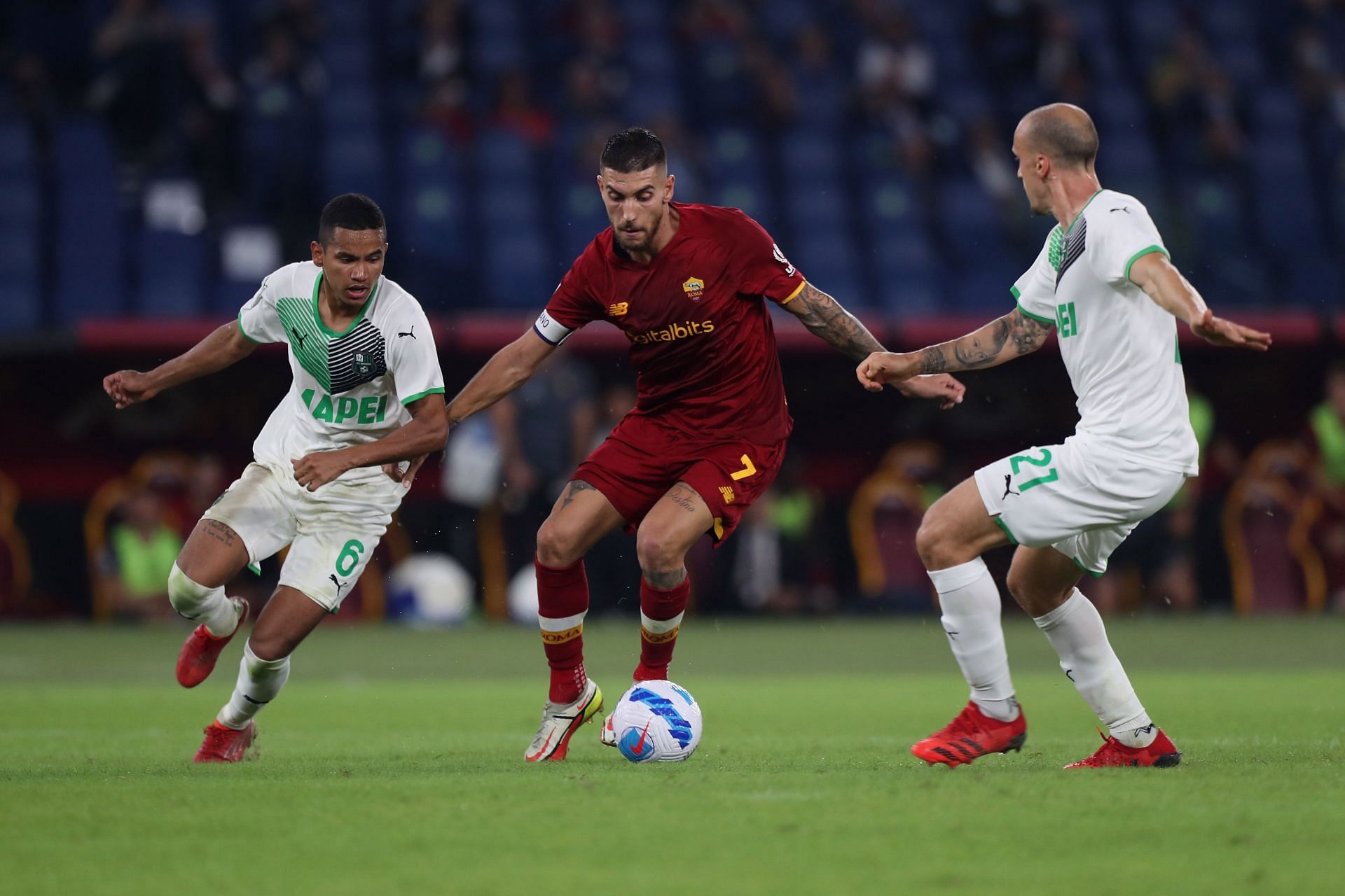 Roma haven&#039;t won in their last three away games to Sassuolo