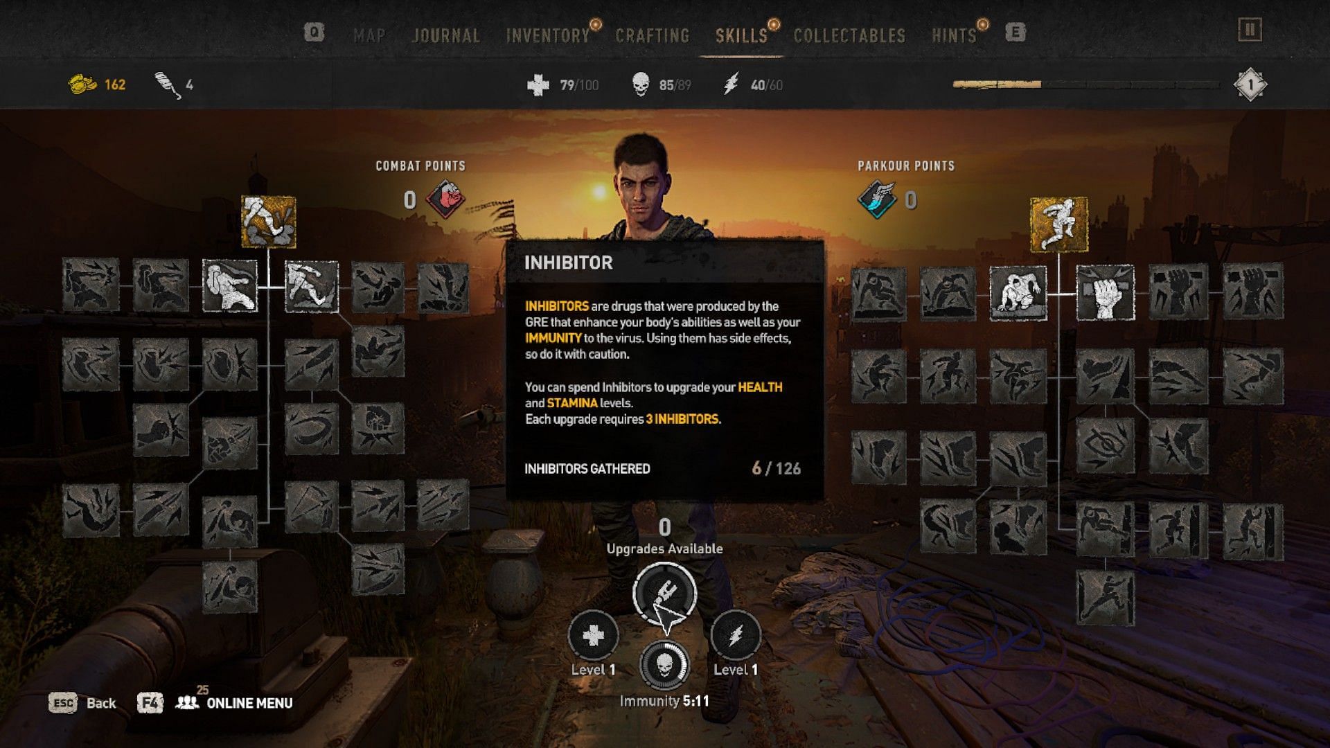 Collect as many as you can to raise Aiden&#039;s stats (Screenshot from Dying Light 2: Stay Human)