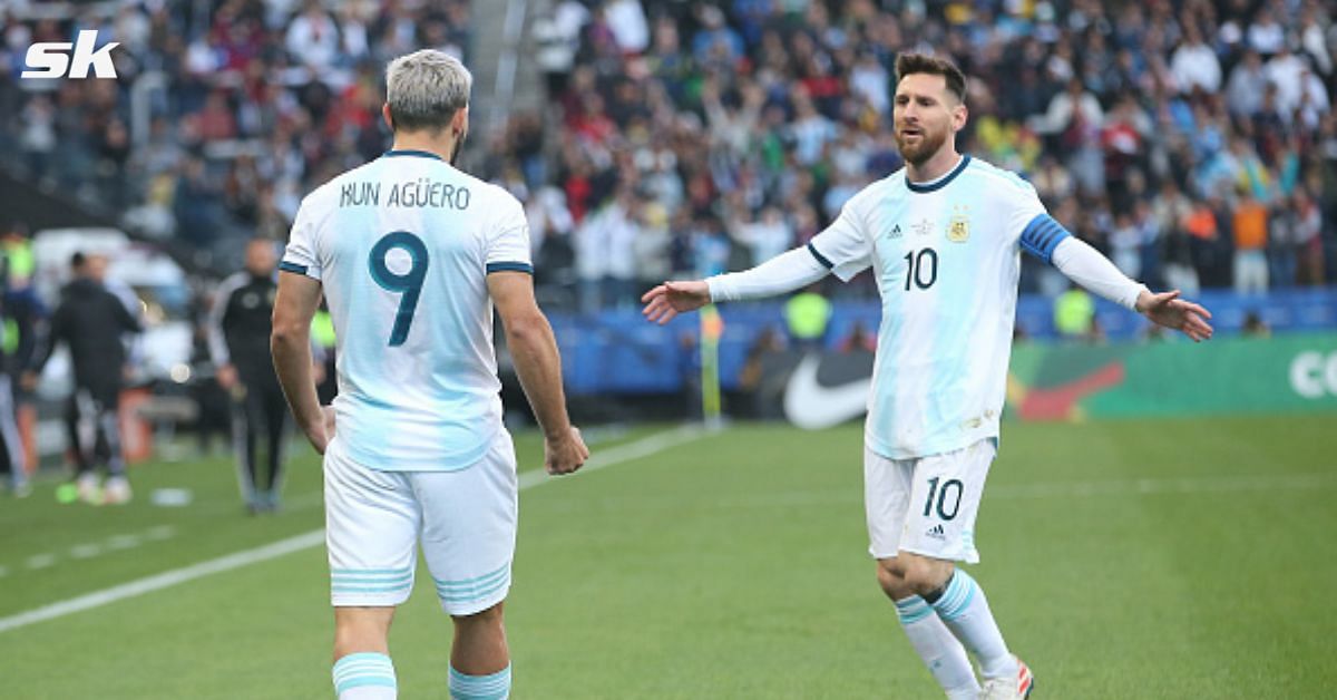 Lionel Messi and Sergio Aguero are close friends 