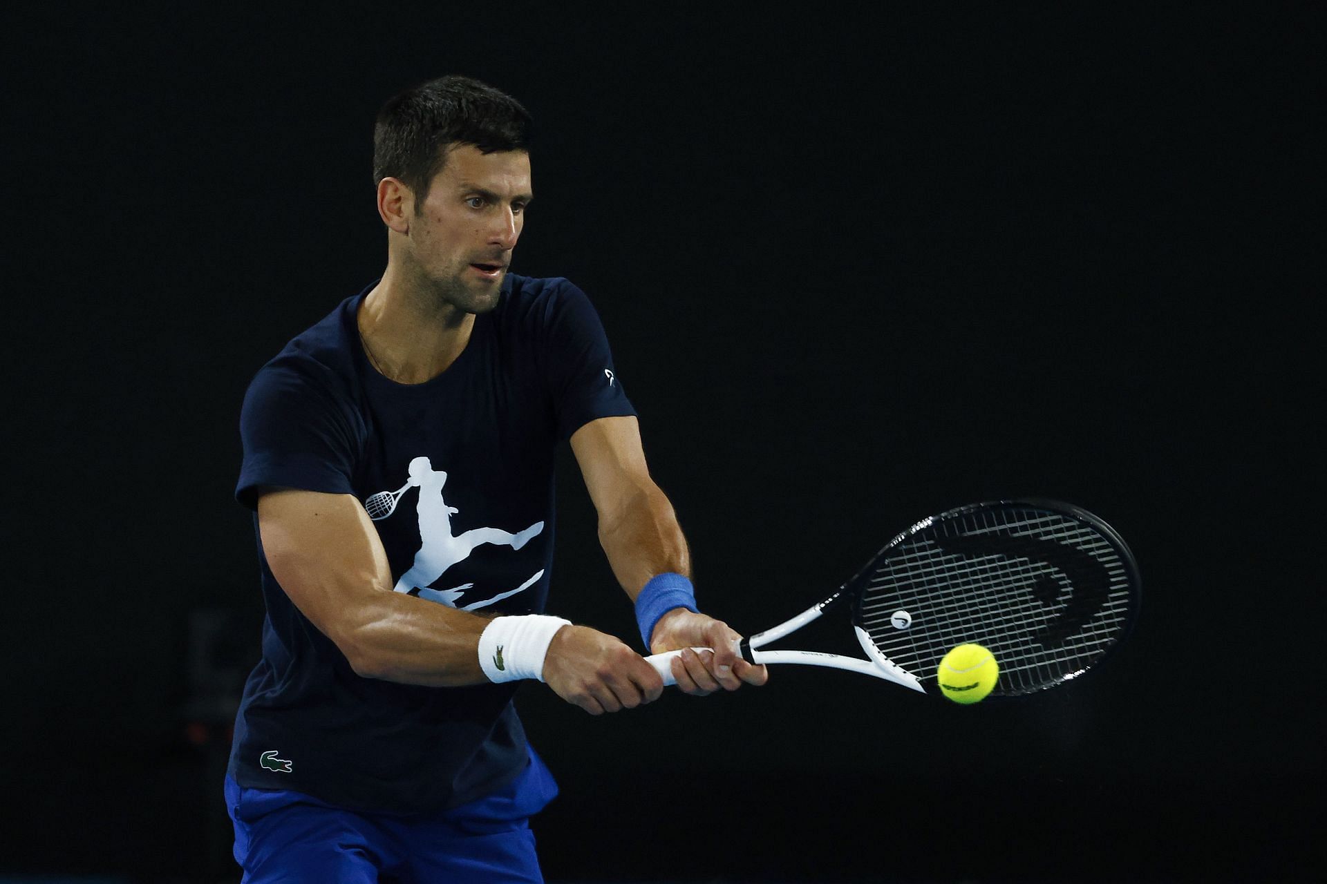 Dubai Tennis Championships 2023: Novak Djokovic hits practice