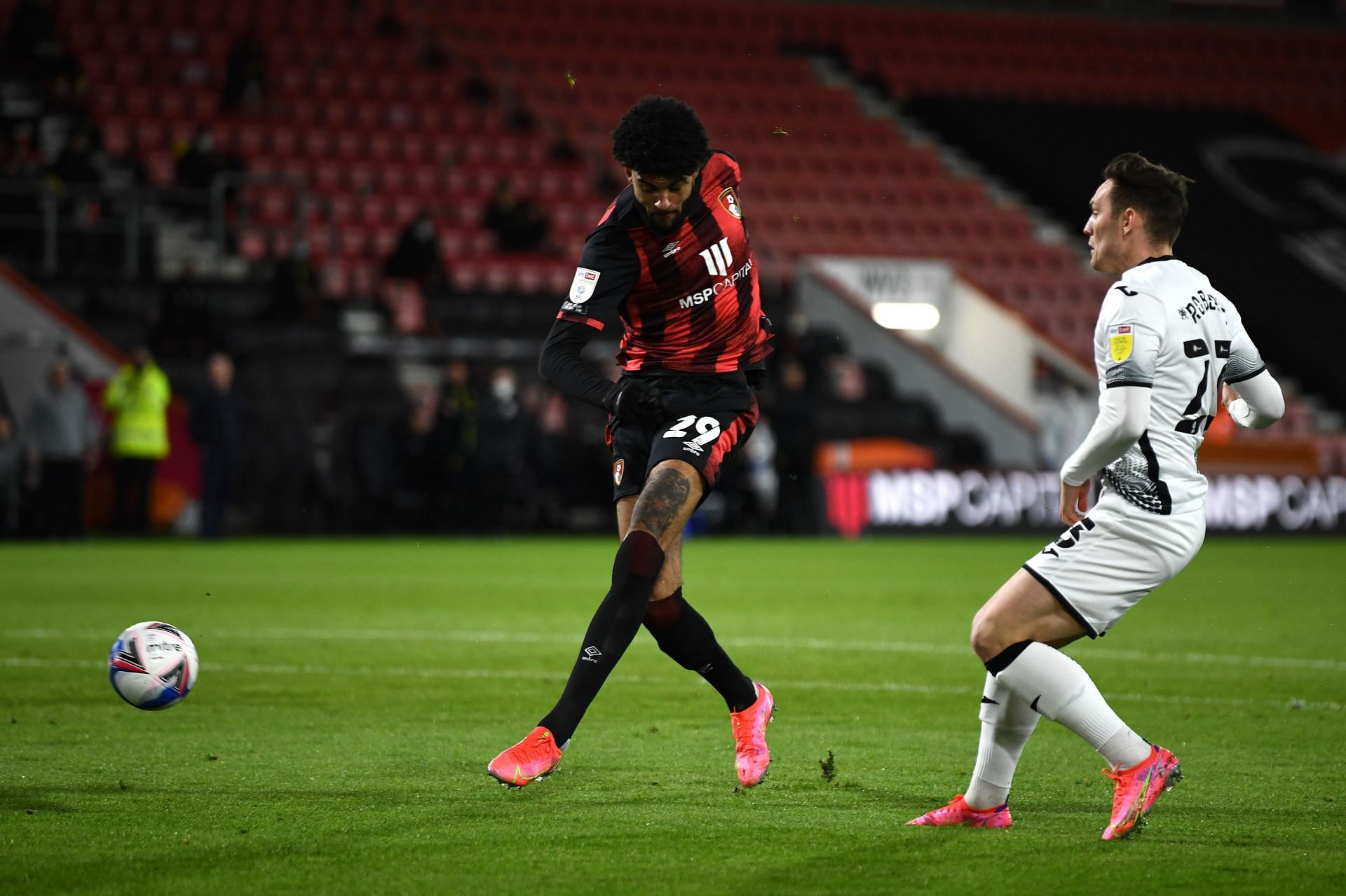 Bournemouth face Swansea City on Tuesday