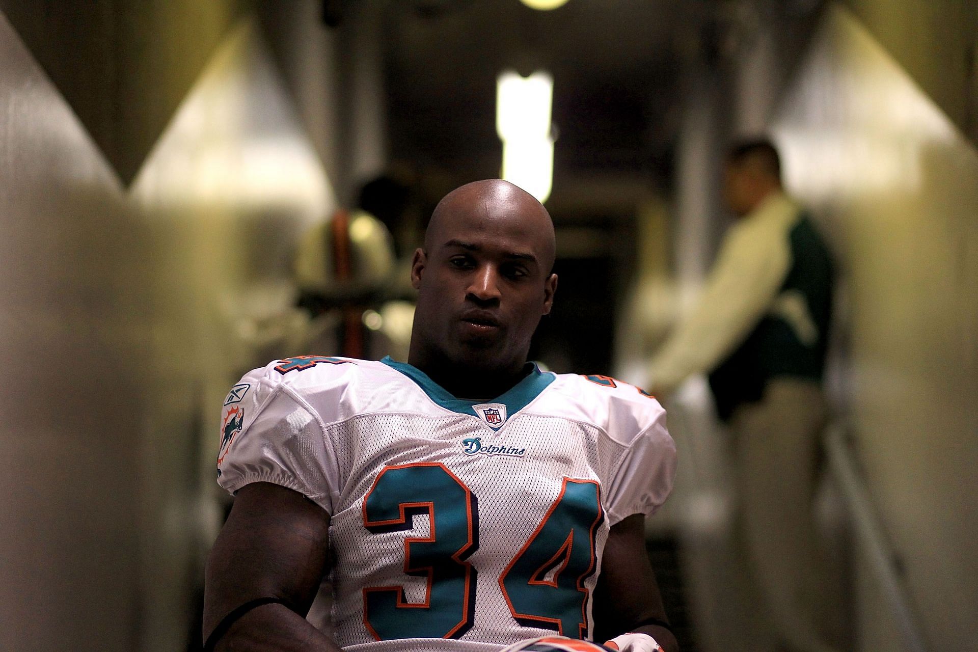 Miami Dolphins running back Ricky Williams