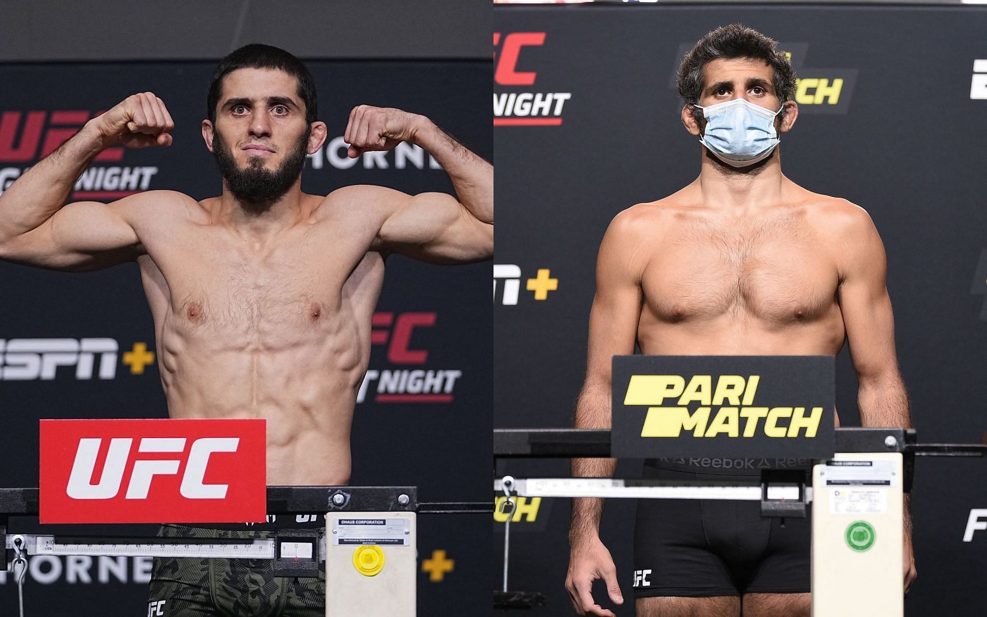 Islam Makhachev sends his best wishes to Beneil Dariush after his withdrawal