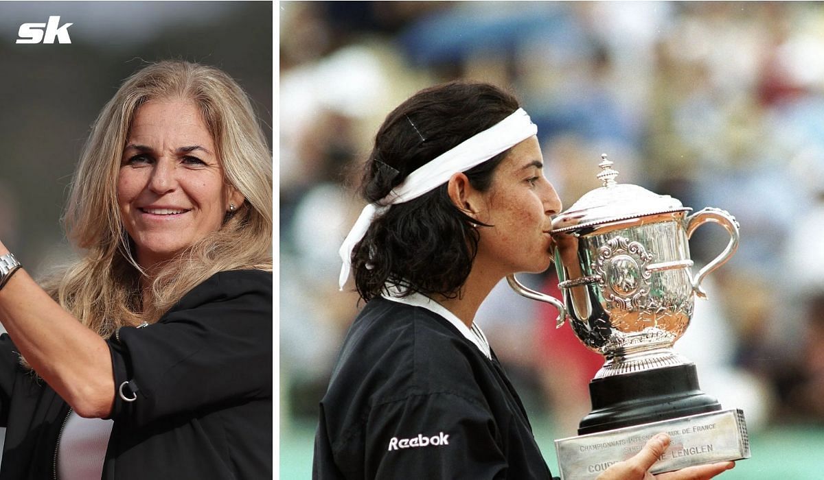 Arantxa Sanchez Vicario at the1998 Roland Garros.