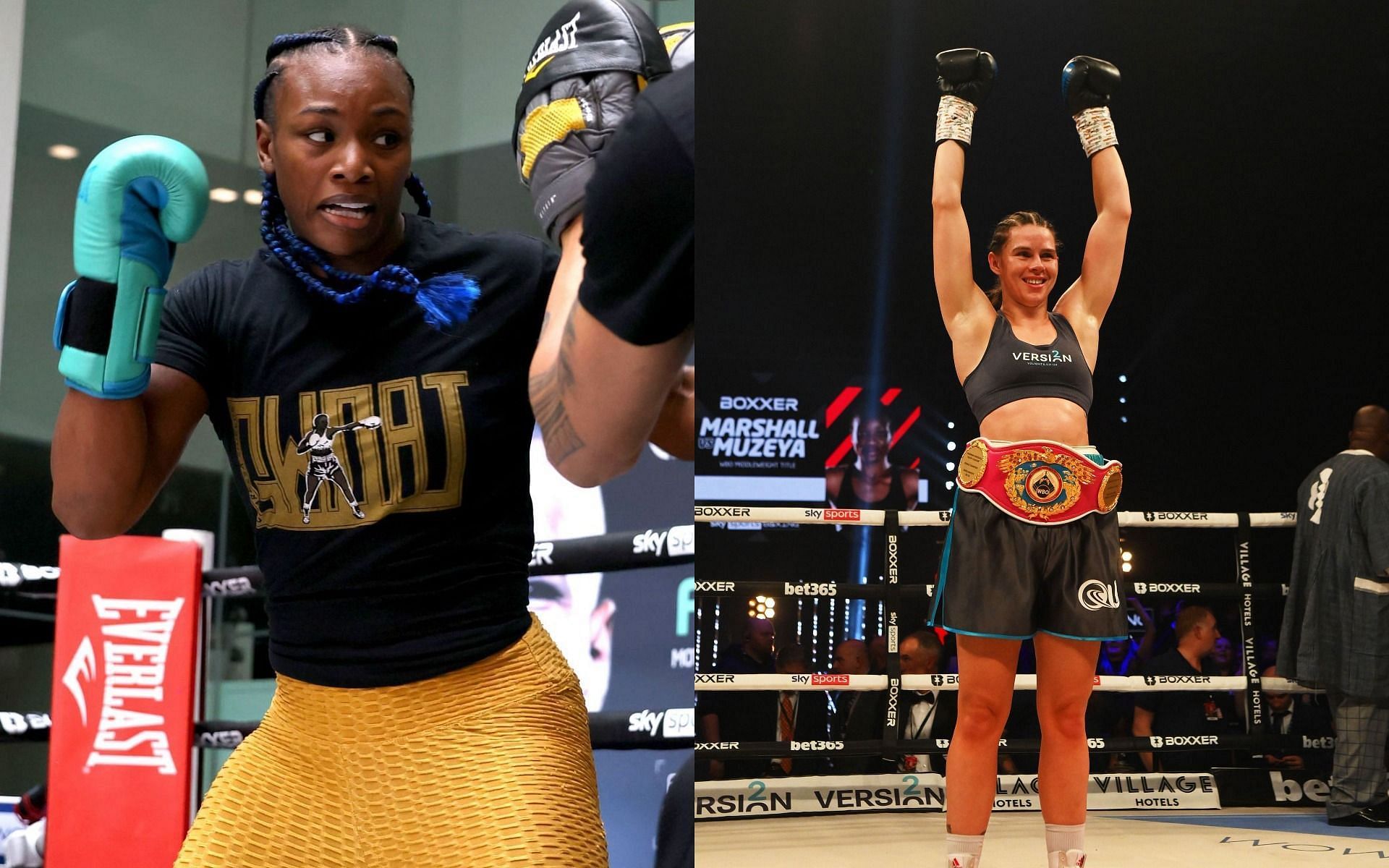 Claressa Shields&#039;s mega bout against Savannah Marshall (R) is now in the works