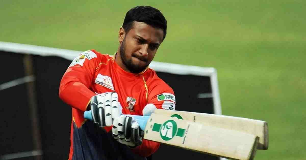 शाकिब अल हसन बीपीएल में फार्च्यून बारिशल टीम के कप्तान हैं 