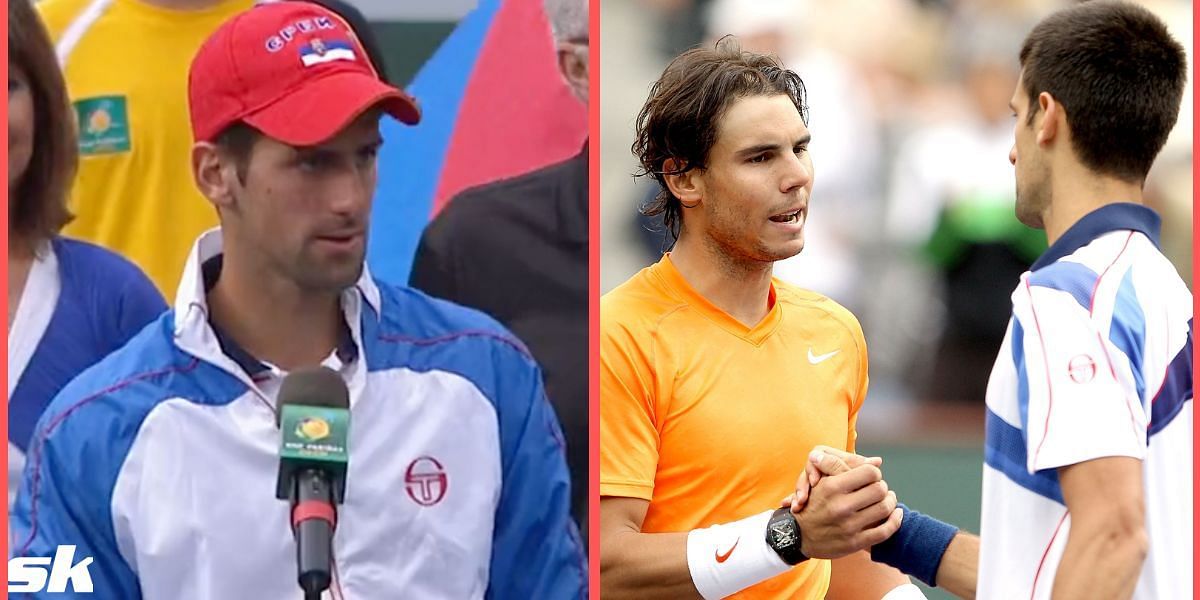 Novak Djokovic and Rafael Nadal