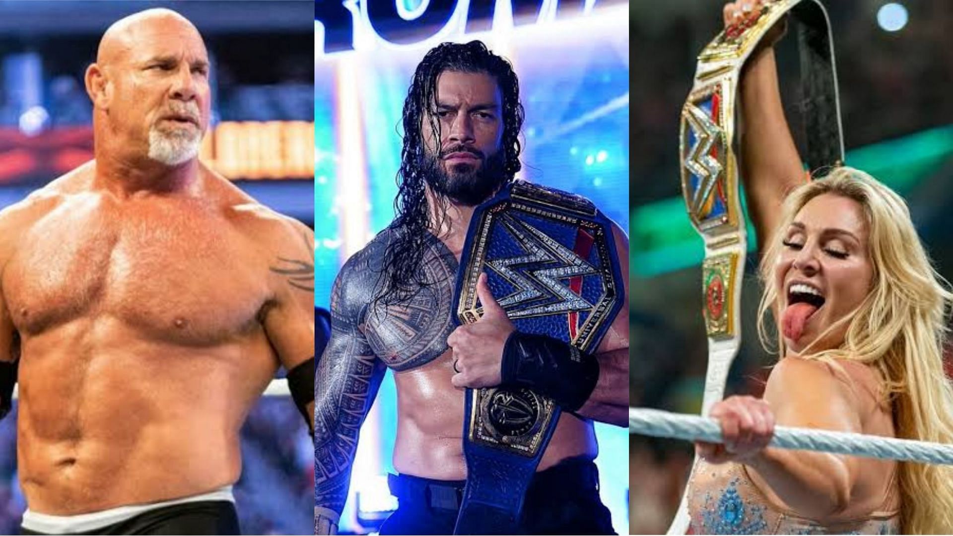 Goldberg, Roman Reigns and Charlotte Flair could all feature in Saudi Arabia