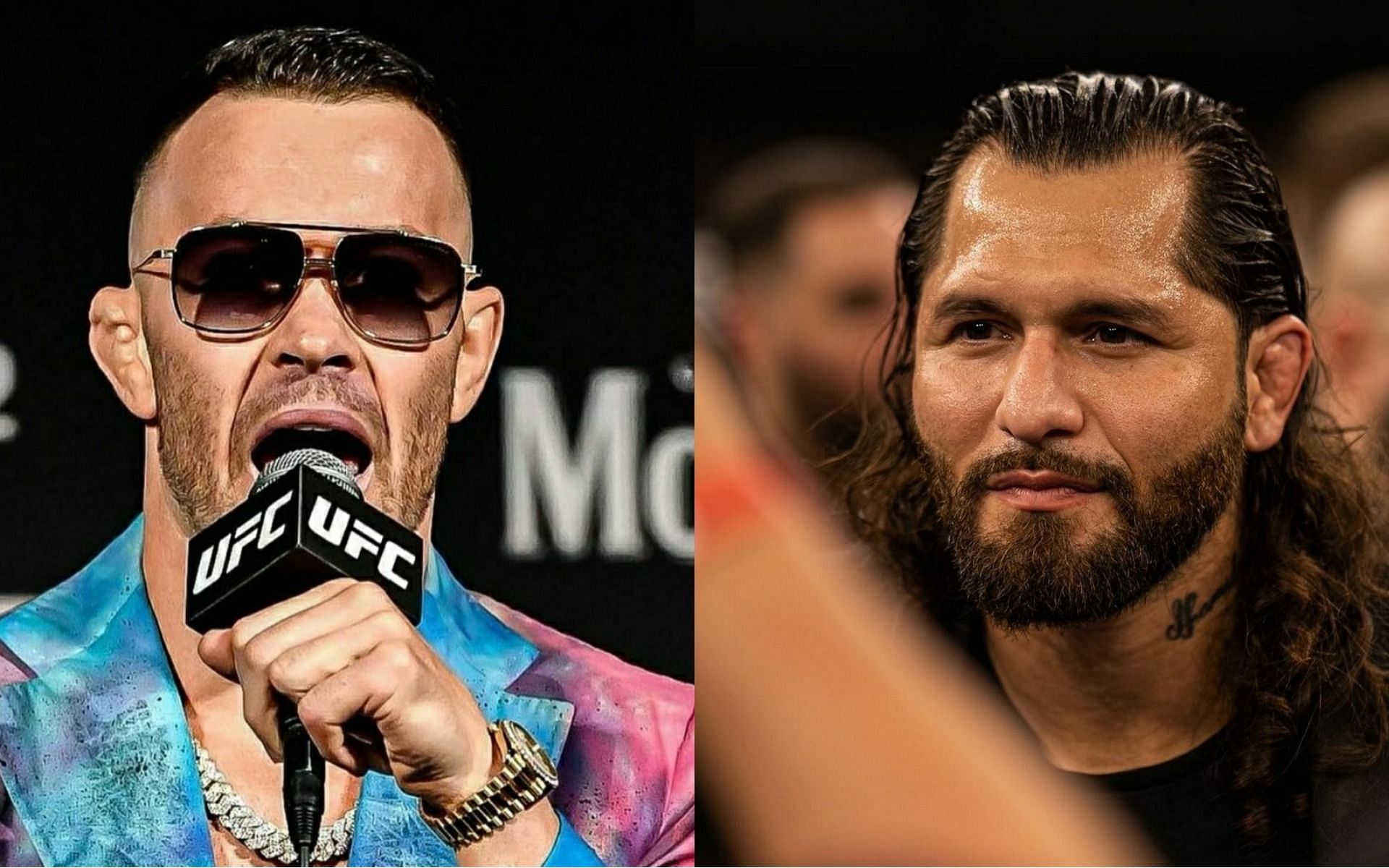 Colby Covington (left; Image Credit: via @colbycovmma on Instagram) and Jorge Masvidal (right; Photo Courtesy: @gamebredfighter on Insta)