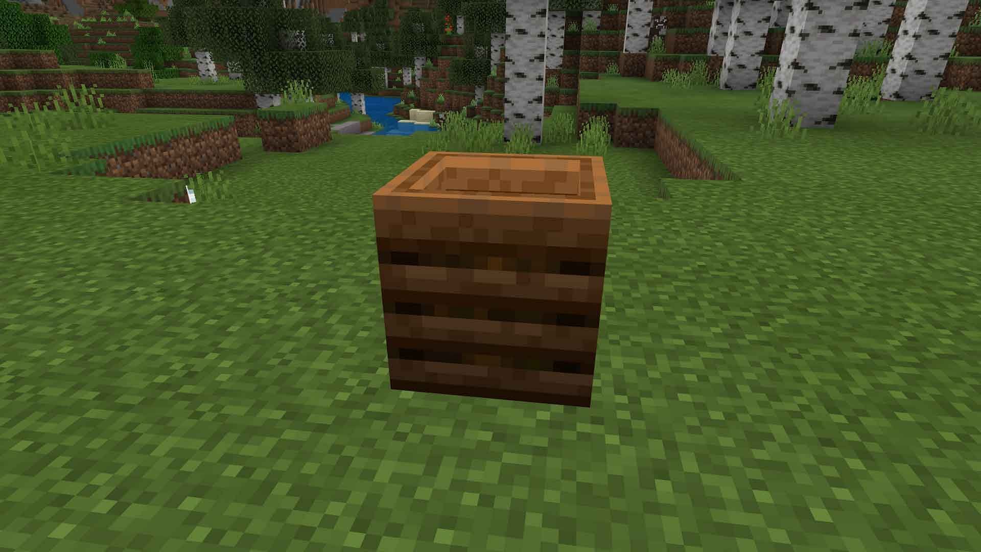 Composter is useful when it comes to bread (image via Minecraft)