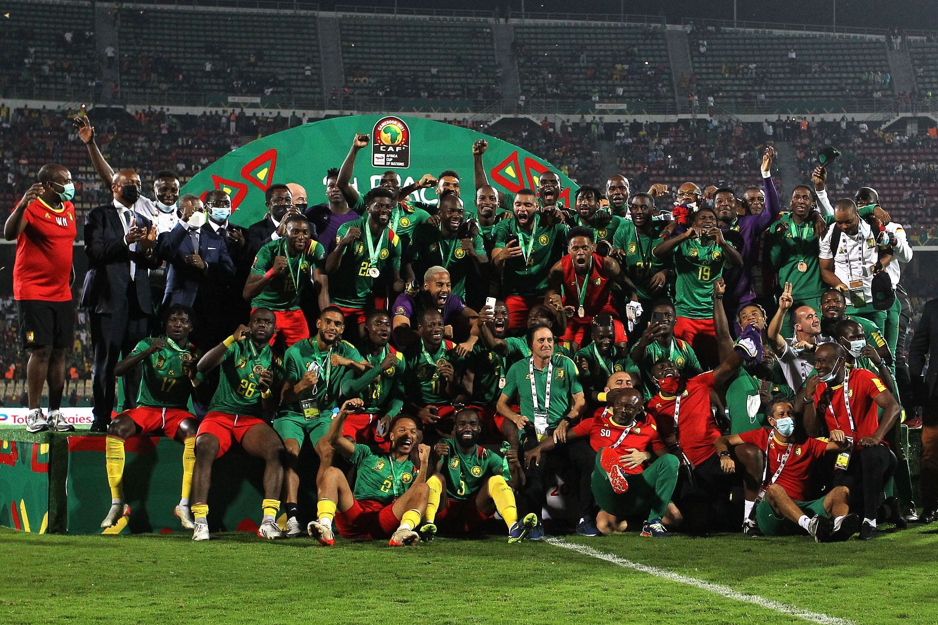 The Indomitable Lions defeated Burkina Faso to finish third at AFCON 2021
